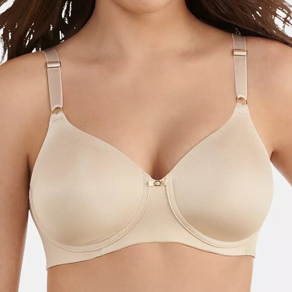 **Vanity Fair**Beauty Back Full Coverage Wireless Smoothing Bra 34DD 72345 - Picture 1 of 4